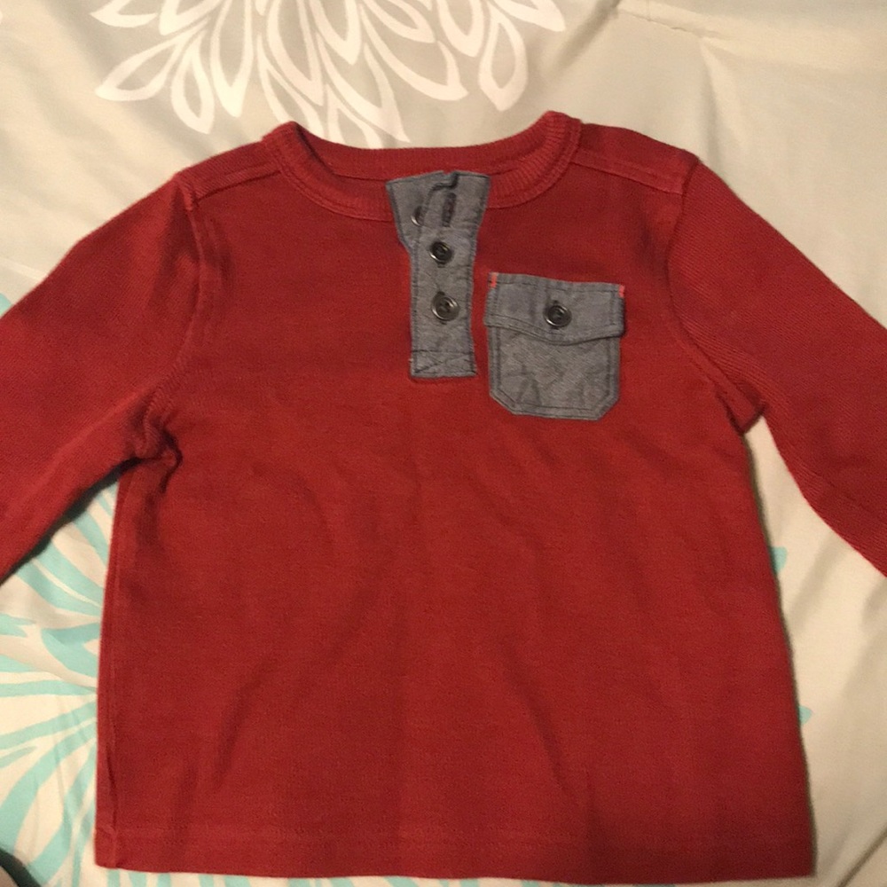 Toddler Boys Thermal Tee